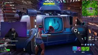 LosPollosTV Squads Up With YourRAGE, Agent00 and AimHigh On OG Fortnite 😂