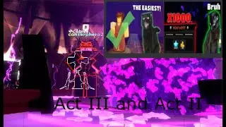 Act I and Act III Triumph + New Skins | Tower Defense Simulator Lunar Overture Event