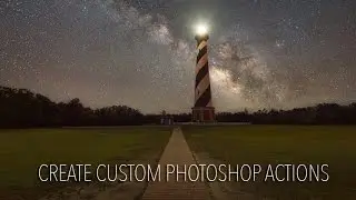 Create a Photoshop Action and apply it to multiple images!