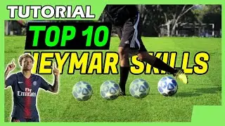 10 SKILL NEYMAR JR ● AUTO JAGO GOCEK! ● SEPAK BOLA ● TUTORIAL