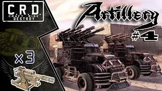 Crossout: [ Icebox & Executioner x3 ] Artillery #4 [ver. 0.9.70]