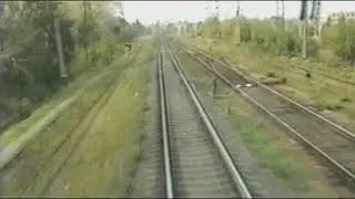 Следование по участку ст. Чёрное - ст. Бронницы, рязанское направление.