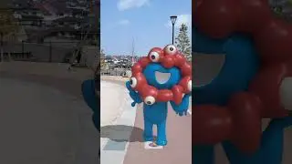 ミャクミャクさま登場！　ミャクミャクさま動画その4