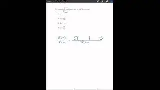 SAT math problem without calculator | fraction manipulation without long division
