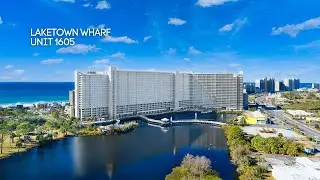 Laketown Wharf Unit 1605 Condo Tour | Panama City Beach, FL