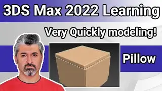 3DS Max 2022 Tutorial - Modeling a Pillow very quickly!