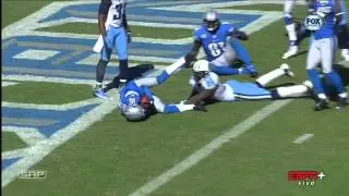 Detroit Lions - QB Matthew Stafford 14 and Wide receiver - Titus Young 16 - Touchdown - 2012-09-23