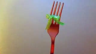 Бантик на вилке