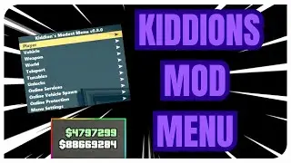 [🏆NEW] HOW TO GET USE GTA 5 MOD MENU KIDDIONS MOD MENU | GTA V Modest Menu 2023
