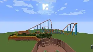 Goliath Six Flags Magic Mountain | Coasters in Minecraft