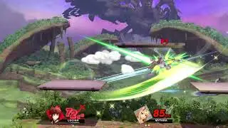 Lora vs. Swimsuit Pyra/Mythra Modded Smash Bros