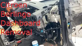 Citroen Berlingo / Peugeot Partner B9 Dashboard Removal
