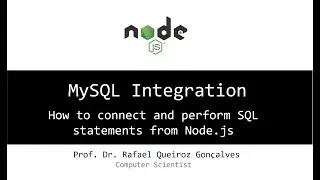 Node.js: MySQL Integration - How to connect and perform SQL statements from Node.js