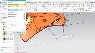 Siemens NX Mold Wizard: Design Parting Surface -Tách khuôn mặt nạ xe máy