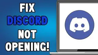 How to fix discord not opening on pc (windows 10/11)