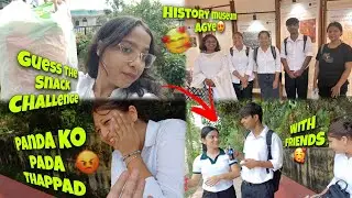 Guess the snack Challenge with Friends 🥰 Hum Gye History Museum🧐😀MAM COLLEGE JAMMU