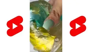 Satisfying Slime Video | Relaxing Slime ASMR #Shorts | P133