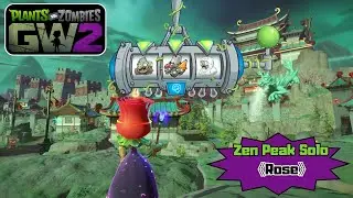 Plants vs Zombies Garden Warfare 2 | Solo ops | Zen Peak | Rose