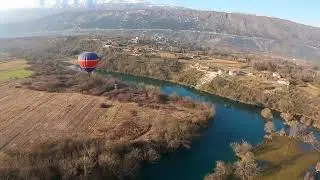 Hot air balloon in Montenegro 2023