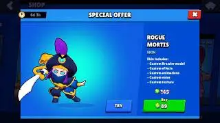 BUYING ROGUE MORTIS- Brawl Stars