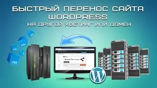 Быстрый перенос сайта WordPress на другой хостинг или домен