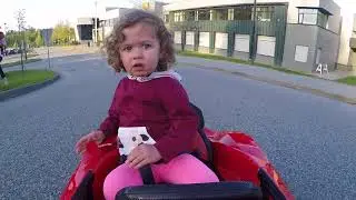 Aria Crying in her Red Ferrari