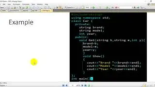 2-Create Classes and Objects in OOP with C++