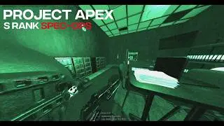 Roblox PROJECT APEX - Warehouse S rank Spec-ops solo pistol