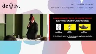 ProgPoW - A Programmatic Proof of Work by Kristy-Leigh Minehan (Devcon4)