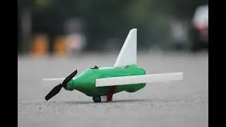 How to Make a Airplane using Bottle
