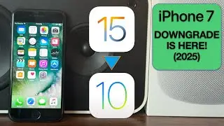How To DOWNGRADE iPhone 7 From iOS 15 to iOS 10 in 2025! (using turdus merula)