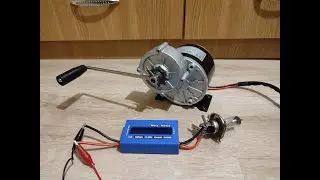 The Most Powerful Compact Hand Crank Generator, Max Test