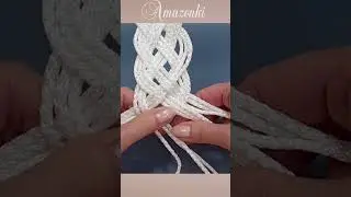😍 How to make a beautiful snow-white basket. 👉Video tutorial - in the description of 