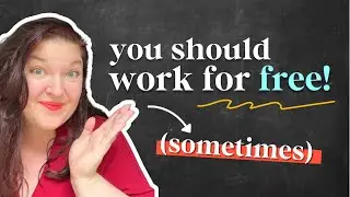 Why Doing FREE DESIGN Can Actually Be A Great Career Move
