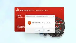 Msconfig : Fix error vbe6ext.olb solidworks