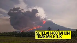 Fakta Sejarah dibalik misteri GUNUNG SINABUNG Meletus