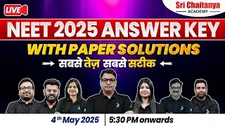 NEET 2025 Question Paper Solution Discussion with NEET Answer Key 2025 |  NEET Expected Cutoff 2025