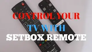 How To Set Your SetBox Remote To Control Tv   |   AmTheVis