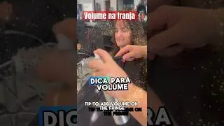 Como arrumar franja #cabeleireiros #salaodebeleza #hair #cabelos #franjas #cortecabelos #cursoonline