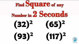 Mathematics vedio | maths square |square trick|square short Vedio