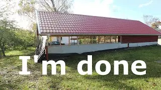 It's over, I'm done.
