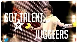 The best jugglers on Got Talent.. but why is Simon not impressed? #HD