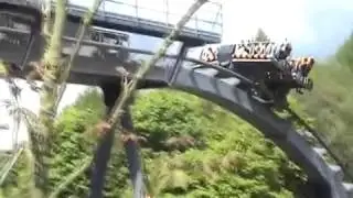 Alton Towers Oblivion (slow motion)