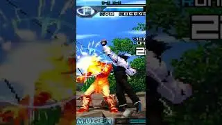 Cyborg Team Vs Kyo/Iori Team #kof #mugen #kofmugen