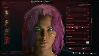 Cyberpunk 2077 - My Female V Character Creation