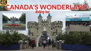 CANADA'S WONDERLAND |Unedited Walking Tour