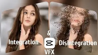 How to create disintegration and integration effects in Capcut