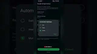 Google Storage Backup Problem Fix ( WhatsApp Problem ) 