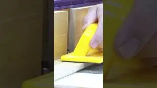 Milling a transition strip.