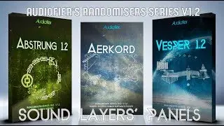 Audiofier- Randomisers Series 1.2 Sound Layers Panels